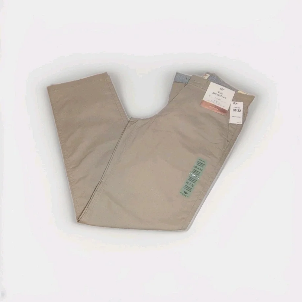 Dockers Men's Go Airweave‎ 5-Pockets Straight Fit Pants  Khaki 30x32 New